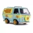   Jada Toys - Scooby Doo csodajárgány fém játékautó Scooby és Bozont figurákkal 15cm