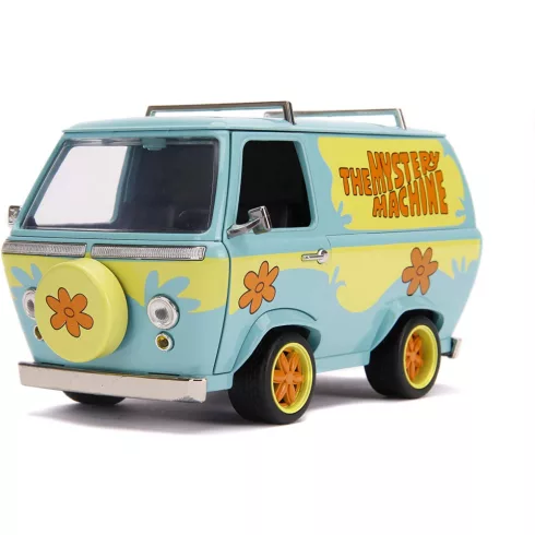 Jada Toys - Scooby Doo csodajárgány fém játékautó Scooby és Bozont figurákkal 15cm