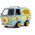 Jada Toys - Scooby Doo csodajárgány fém játékautó Scooby és Bozont figurákkal 15cm