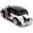   Jada Toys - Monopoly: 1939 Chevrolet Master Deluxe fém játékautó 20cm Mr. Monopoly figurával