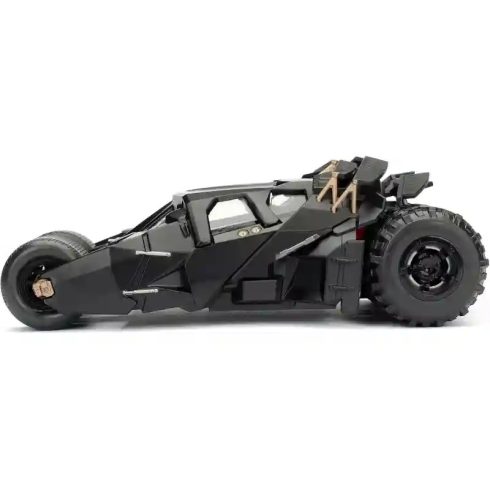 Jada Toys - A sötét lovag Batmobile fém játékautó 19cm Batman figurával