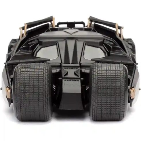 Jada Toys - A sötét lovag Batmobile fém játékautó 19cm Batman figurával