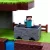 Jada Toys - Minecraft Nano Scene Overworld játékszett fém figurákkal