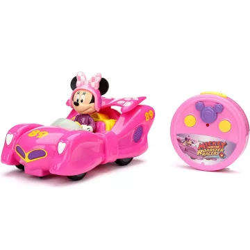  Jada Toys - Disney: Minnie egeres távirányítós RC játékautó 18cm