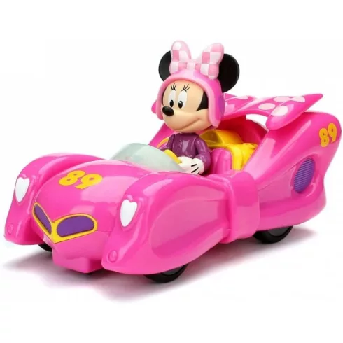 Jada Toys - Disney: Minnie egeres távirányítós RC játékautó 18cm