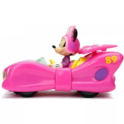 Jada Toys - Disney: Minnie egeres távirányítós RC játékautó 18cm