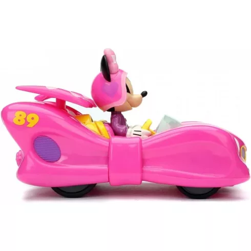 Jada Toys - Disney: Minnie egeres távirányítós RC játékautó 18cm