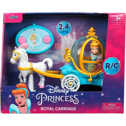 Jada Toys - Disney: Hamupipőke távirányítós RC hintója 24cm