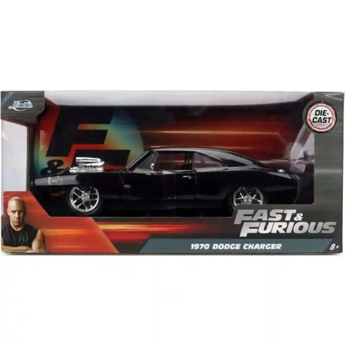 Jada Toys - Halálos iramban: 1970 Dodge Charger fém játékautó 20cm