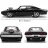   Jada Toys - Halálos iramban: 1970 Dodge Charger fém játékautó 20cm