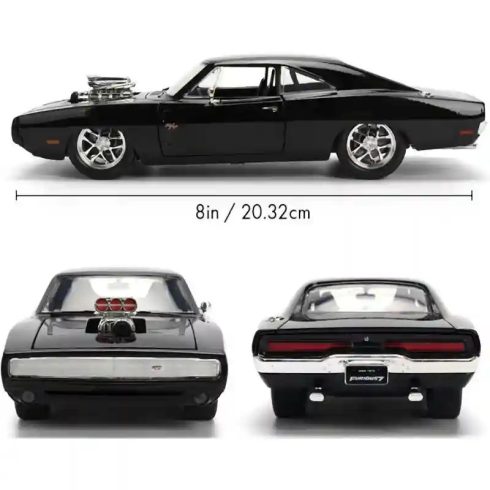 Jada Toys - Halálos iramban: 1970 Dodge Charger fém játékautó 20cm
