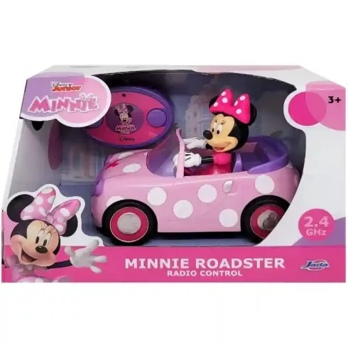 Jada Toys - Disney: Minnie egeres távirányítós RC játékautó 17cm