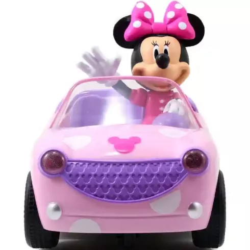 Jada Toys - Disney: Minnie egeres távirányítós RC játékautó 17cm