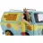   Jada Toys - Scooby Doo csodajárgány fém játékautó Scooby és Bozont figurákkal 15cm