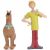Jada Toys - Scooby Doo csodajárgány fém játékautó Scooby és Bozont figurákkal 15cm