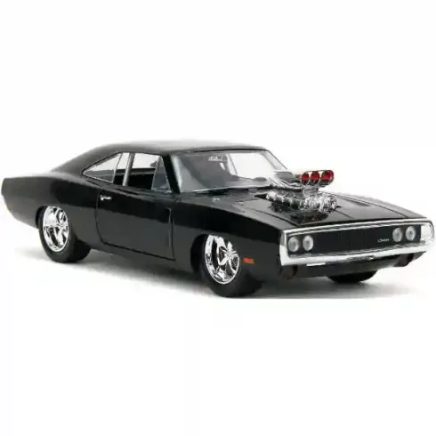 Jada Toys - Halálos iramban: Dodge Charger R/T fém játékautó 22cm Dom figurával