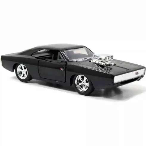 Jada Toys - Halálos iramban: Dom's Dodge Charger R/T és Brian's Toyota Supra 2db-os fém játékautó szett 13cm