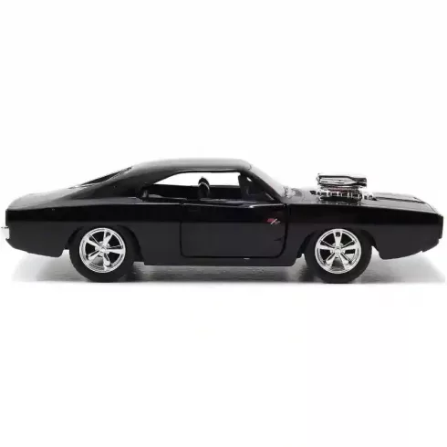 Jada Toys - Halálos iramban: Dom's Dodge Charger R/T és Brian's Toyota Supra 2db-os fém játékautó szett 13cm