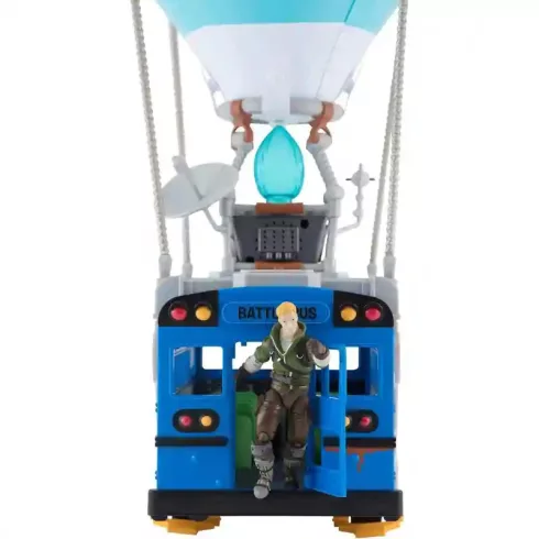Jazwares Fortnite interaktív Battle Bus Jonesy figurával (csomagolássérült)