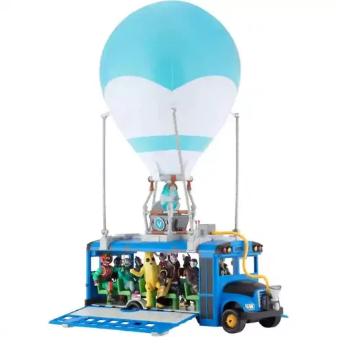 Jazwares Fortnite interaktív Battle Bus Jonesy figurával