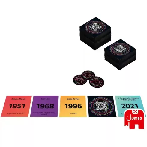 Hitster zenés party társasjáték