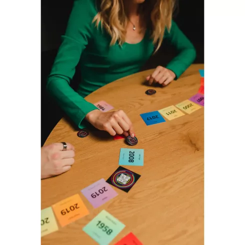 Hitster zenés party társasjáték