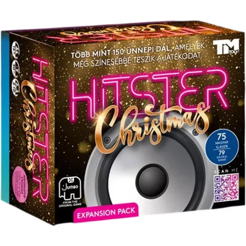 Hitster zenés party társasjáték - Karácsony, magyar dalokkal