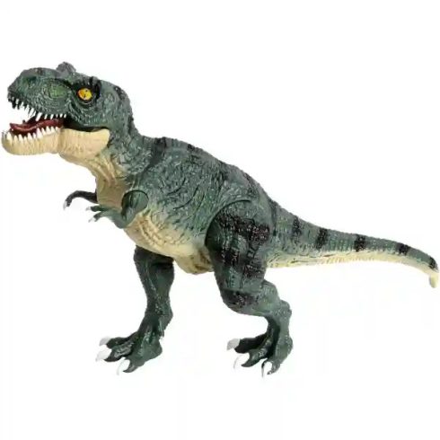Dinosaurs World Tyrannosaurus Rex dino figura fénnyel és hanggal 36cm