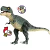 Dinosaurs World Tyrannosaurus Rex dino figura fénnyel és hanggal 36cm