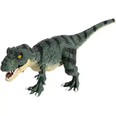 Dinosaurs World Tyrannosaurus Rex dino figura fénnyel és hanggal 36cm