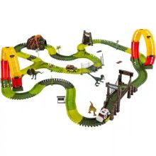 Jurassic Park interaktív pályaszett dinókkal 5,8m