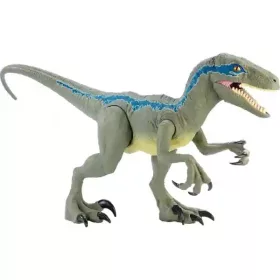   Mattel Jurassic World Velociraptor (Kék) óriás dino figura 93cm