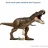   Mattel Jurassic World Tyrannosaurus Rex óriás dino figura 101cm