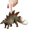 Mattel Jurassic World Stegosaurus dino figurák és Dr. Sarah Harding