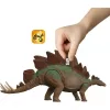 Mattel Jurassic World Stegosaurus dino figurák és Dr. Sarah Harding