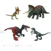 Mattel Jurassic World interaktív dinó kezdőkészlet (Megaraptor, Triceratpos, Velociraptor, Dilophosaurus)