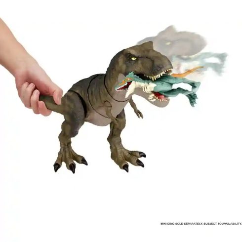 Mattel Jurassic World interaktív dinó készlet hanggal (Tyrannosaurus Rex, Giganotosaurus, Therizinosaurus)
