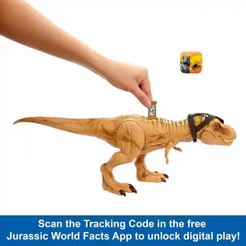 Mattel Jurassic World Tyrannosaurus Rex dino figura hanggal 52cm