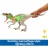   Mattel Jurassic World Indominus Rex dino figura fénnyel és hanggal 55cm
