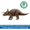 Mattel Jurassic World Triceratops óriás dino figura 45cm