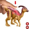 Mattel Jurassic World Parasaurolophus dino figura fénnyel és hanggal 29cm