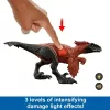 Mattel Jurassic World Pyroraptor dino figura fénnyel és hanggal 20cm
