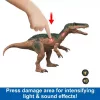 Mattel Jurassic World Baryonyx dino figura fénnyel és hanggal 34cm