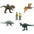Mattel Jurassic World 20db-os mini dino figura készlet