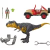 Mattel Jurassic Park Tyrannosaurus Rex terepjárós elfogása