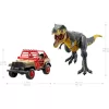 Mattel Jurassic Park Tyrannosaurus Rex terepjárós elfogása