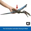 Mattel Jurassic World: Újjászületés Quetzalcoatlus dino figura hanggal 61cm, Rebirth