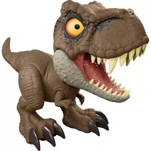 Mattel Jurassic World "beszélő" Tyrannosaurus Rex dino figura hanggal 20cm