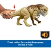 Mattel Jurassic World: Újjászületés Distortus Rex dino figura hanggal és mozgással 50cm, Rebirth (csomagolássérült-új)
