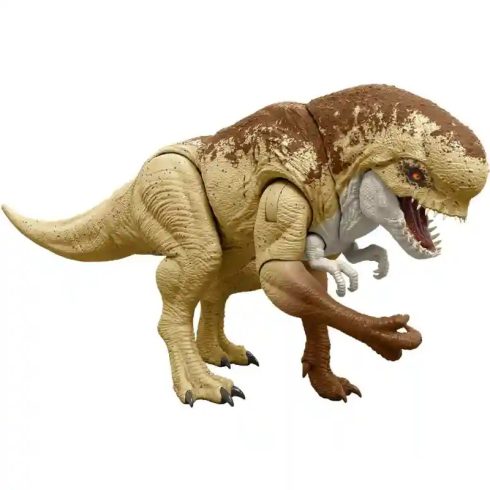 Mattel Jurassic World: Újjászületés Distortus Rex dino figura hanggal és mozgással 50cm, Rebirth